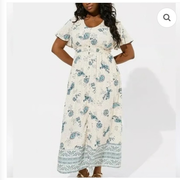 Torrid floral maxi dress - NWT - Picture 2 of 10